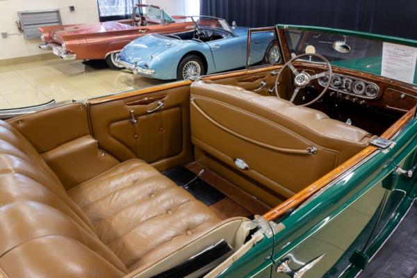 1937 Packard Super Eight Convertible Sedan 