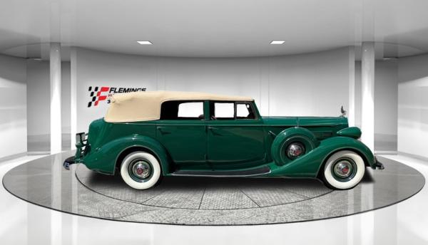 1937 Packard Super Eight Convertible Sedan 
