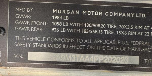 2023 Morgan Super 3 