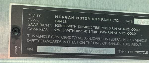 2023 Morgan Super 3 