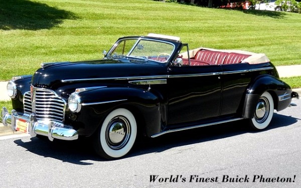 1941 Buick Super 50 Phaeton   SOLD - SOLD!! REDUCED!