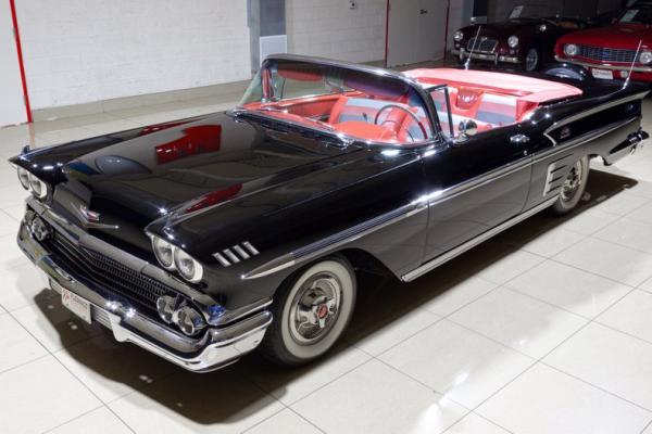1958 Chevrolet Impala 348 Tri power convertible 