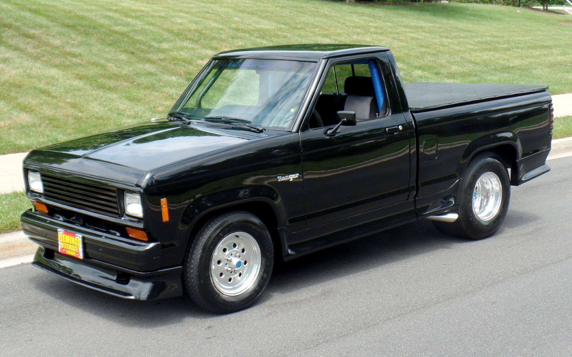 1985 Ford Ranger ProStreet Drag Truck.