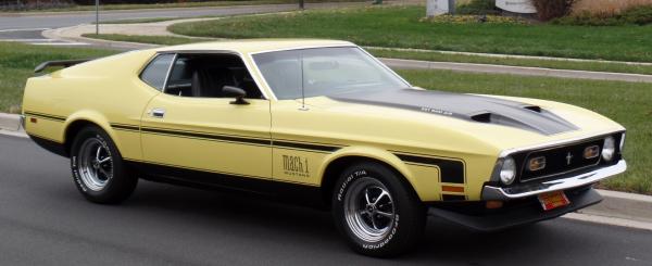 1971 Ford Mustang Mach 1