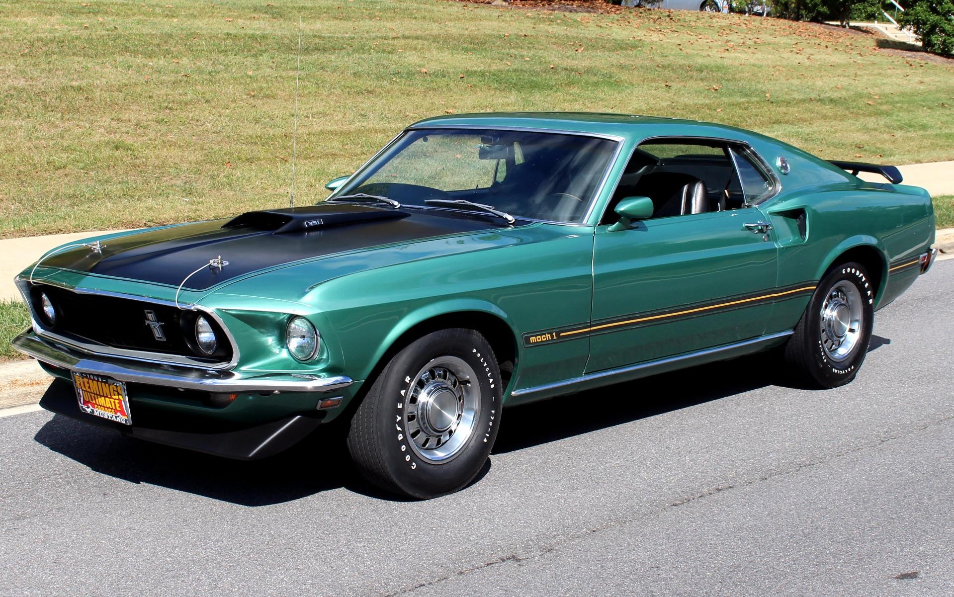 1969 Mustang Mach 1 Paint Colors