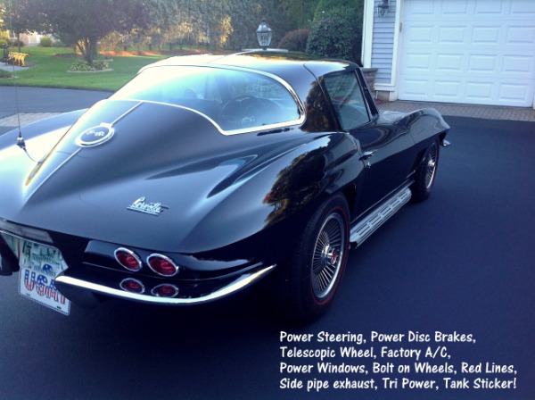 1967 Chevrolet Corvette RARE COUPE 427 / 400 hp. A/C - SOLD!! JUST SOLD!!