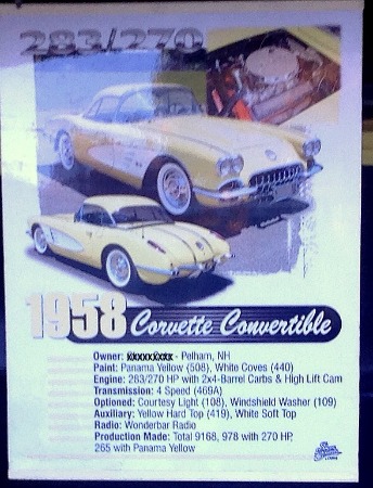 1958 Chevrolet Corvette  SOLD!!! SOLD!