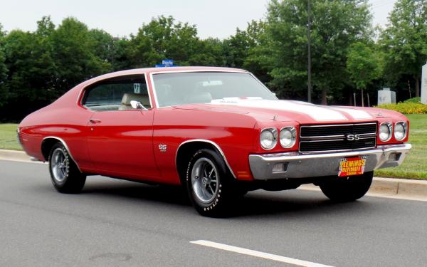 1970 Chevrolet Chevelle SS396 4-Speed, Big Block with Factory A/C