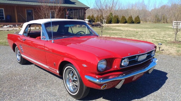 1966 Mustang GT Convertible Pony
