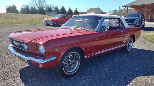 1966 Mustang GT Convertible Pony