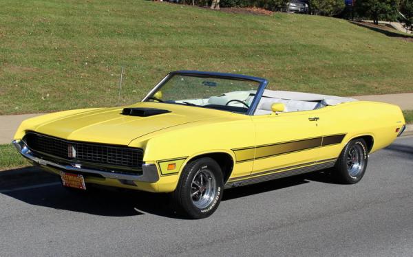1971 Ford Torino Convertible GT 6W