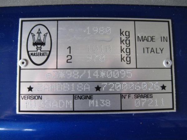 2002 Maserati Spyder 
