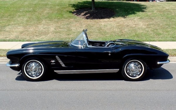1962 Corvette FUELIE - TOP FLIGHT Triple Black For Sale