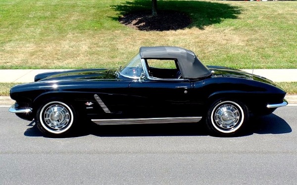 1962 Corvette FUELIE - TOP FLIGHT Triple Black For Sale