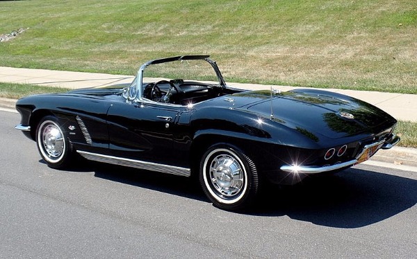 1962 Corvette FUELIE - TOP FLIGHT Triple Black For Sale