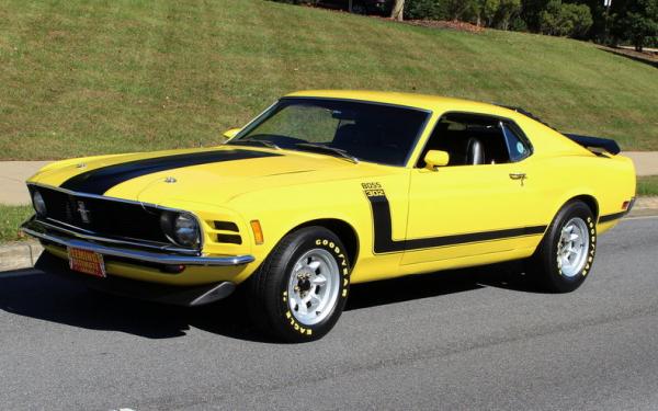 1970 Ford MUSTANG BOSS 302  VINTAGE RACER 