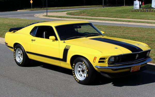 1970 Ford MUSTANG BOSS 302  VINTAGE RACER 