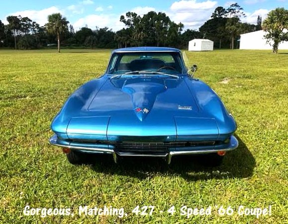 1966 Chevrolet Corvette Coupe 427 BIG PRICE DROP!