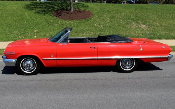 1963 Chevrolet Impala SS409 425 Convertible 815