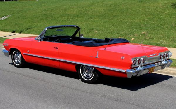 1963 Chevrolet Impala SS409 425 Convertible 815