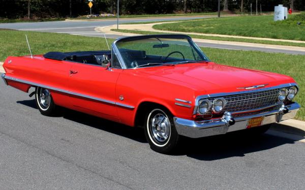 1963 Chevrolet Impala SS409 425 Convertible 815