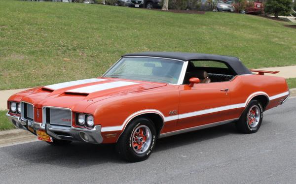 1972 Oldsmobile Cutlass 442 Convertible 