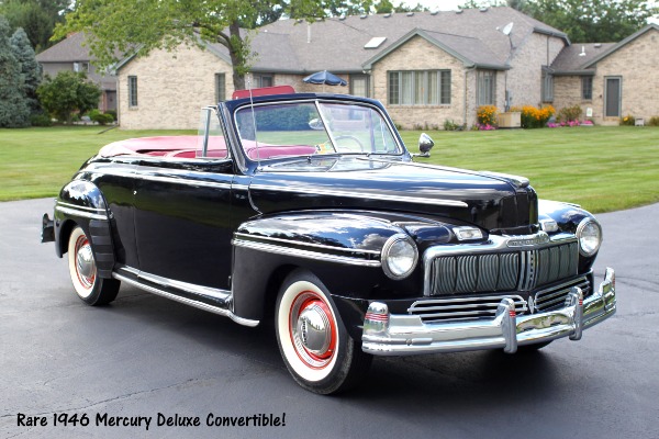 1946 Mercury Convertible -  Huge Price Cut Now! Deluxe