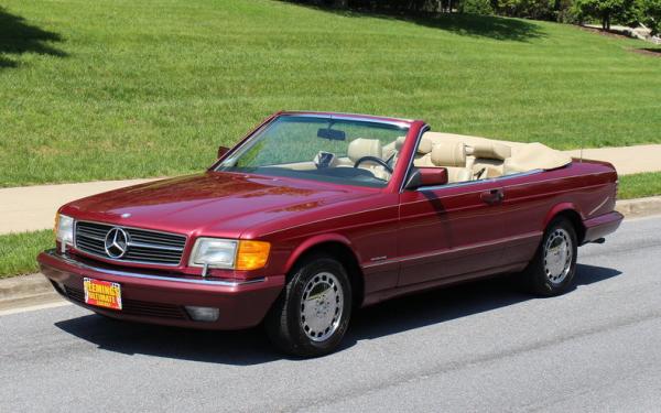 1989 Mercedes-Benz 560 SEC 