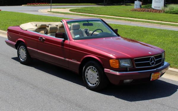 1989 Mercedes-Benz 560 SEC 