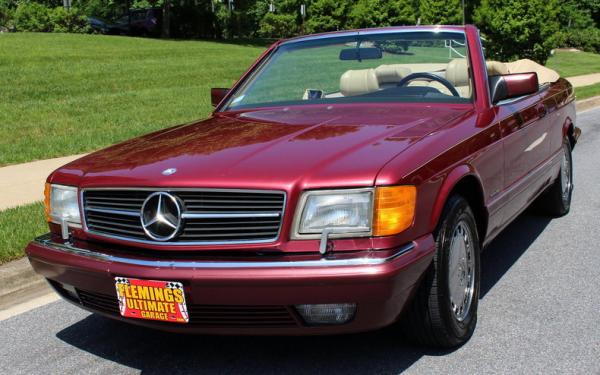 1989 Mercedes-Benz 560 SEC 