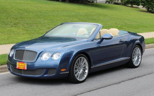 2010 Bentley Continental GTC Speed Convertible 