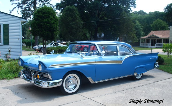 1957 Ford Fairlane 500 - SOLD!! Club Coupe