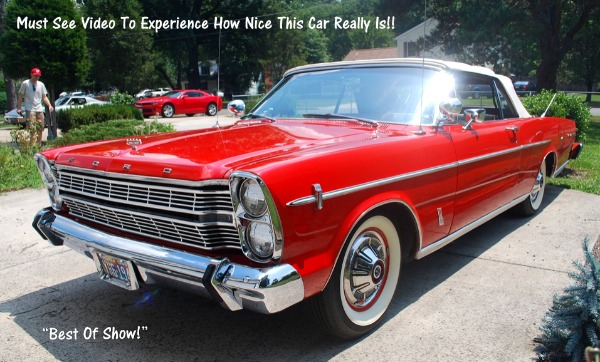 1966 Ford - New Lower Price! Galaxie 500 Convertible - SOLD!! Parade Car - Best Of Show